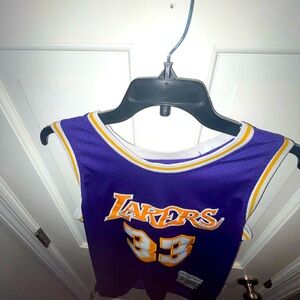 #33 Kareem Abdul-Jabbar jersey Men’s Sz M Vintage Hardwood Classics Official NBA